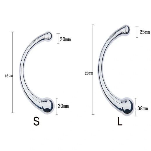 Ended Steel Hook Anal Elegant Double 5858 Stainless 0202